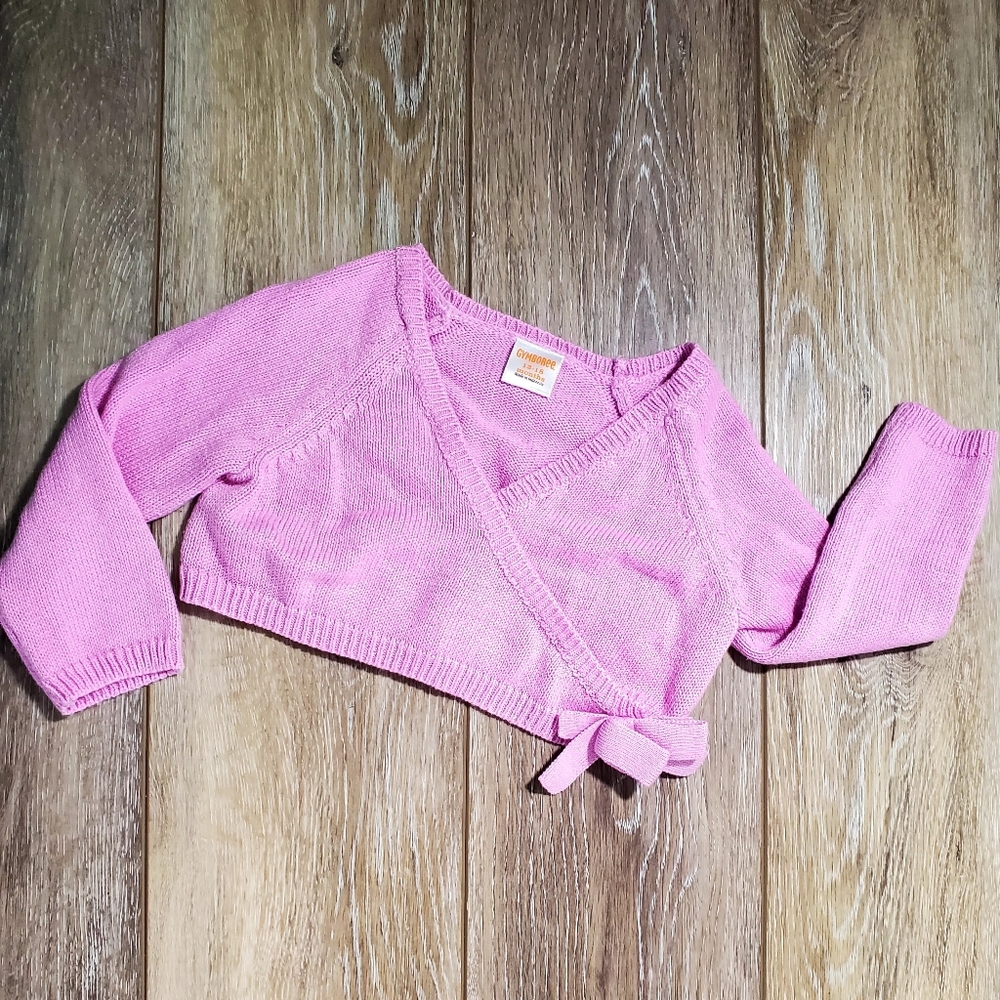 Gymboree Lilac Wrap Sweater Cardigan Size 12-18M